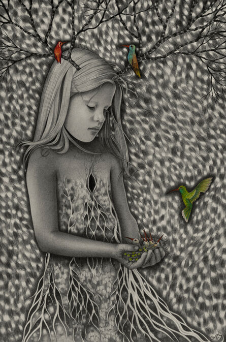 Alessia Iannetti, ‘Bird Nest Child’, 2013