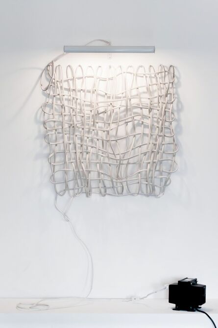 Eduardo Costa, ‘Electric self-referential weave’, 1983