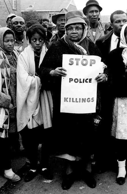 Steve Schapiro, ‘Stop Police Killings, Selma’, 1965