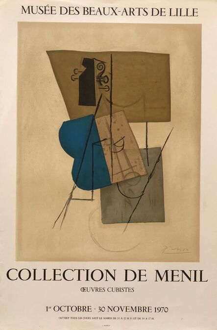 Pablo Picasso, ‘Collection de Menil - Oeuvres Cubistes’, 1970