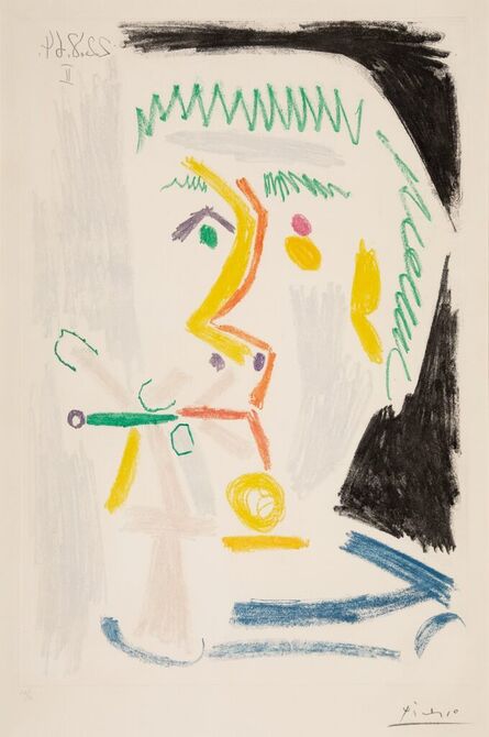 Pablo Picasso, ‘Fumeur’, 1964