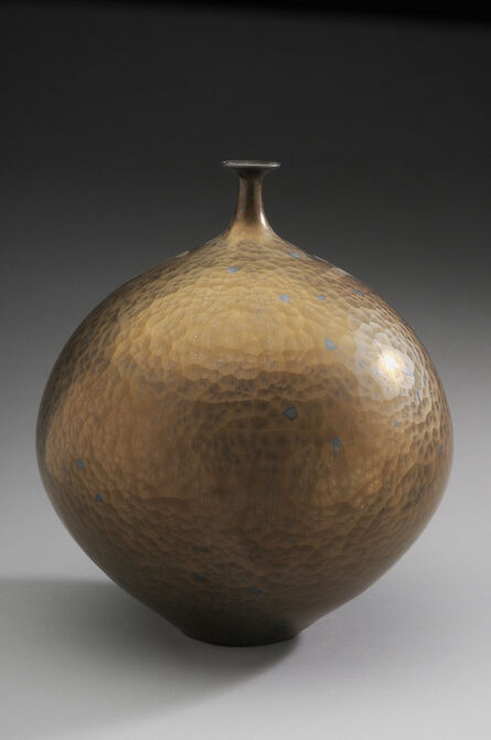 Hideaki Miyamura, ‘Vase, bronze glaze’, 2019