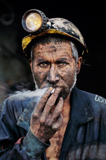 Steve McCurry, ‘Smoking Coal Miner, Pol-e-Khomri, Afghanistan’, 2002