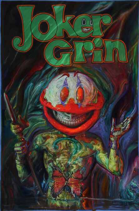 Ron English, ‘Joker Riddler Grin’, 2020