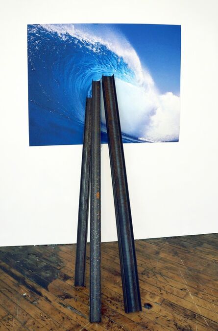 David Brooks, ‘Entangled Image (Blue wave)’, 2013