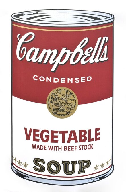Andy Warhol, ‘ Campbell's Soup I (Vegetable)’, 1968