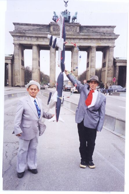 Mondriaan FanClub, ‘B, Brandenburg Gate, Berlin, 1997’, 1997