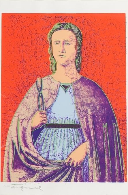 Andy Warhol, ‘Saint Apollonia’, 1984
