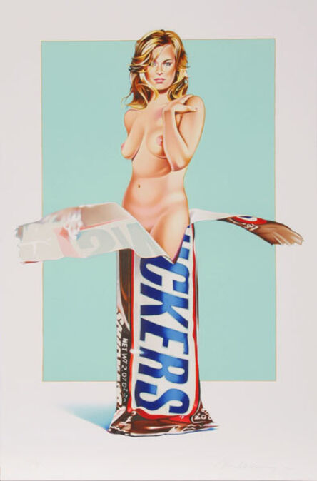 Mel Ramos, ‘ Snickers / Candy II’, 2004