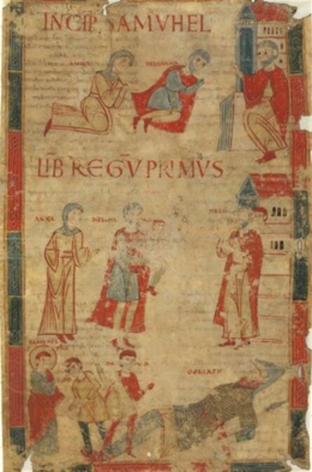 ‘Four Scenes from the First Book of Samuel’, late 11th century