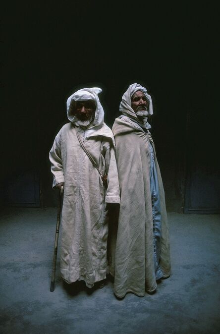 Cary Wolinsky, ‘Moroccan Men, Zaouet, Morocco’, 1987
