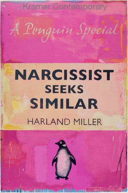 Harland Miller, ‘Narcissist Seeks Similar (Large)’, 2021