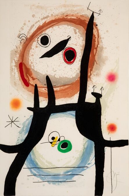 Joan Miró, ‘La Femme angora’, 1969