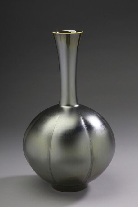 Hideaki Miyamura, ‘Vase, silver glaze’, n/a 