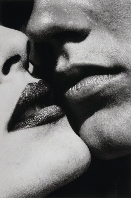 Helmut Newton, ‘Kiss, Bordighera’, 1982-printed later