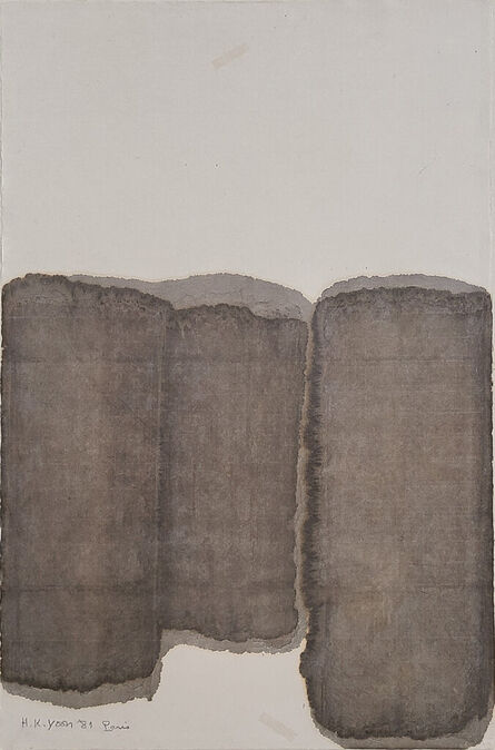 Yun Hyong-keun, ‘Burnt Umber’, 1981