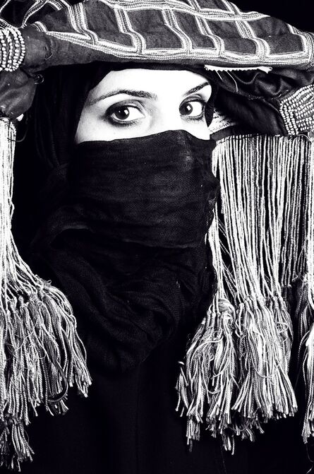 Manal AlDowayan, ‘Look Beyond The Veil III’, 2005