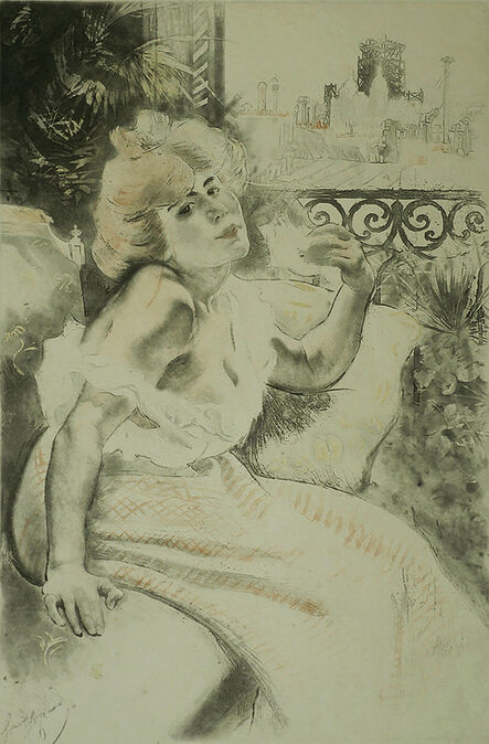 Louis Legrand, ‘Spleen (Melancholy)’, 1900