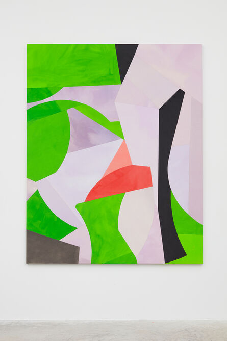 Sarah Crowner, ‘Post Jacaranda (sliced)’, 2019
