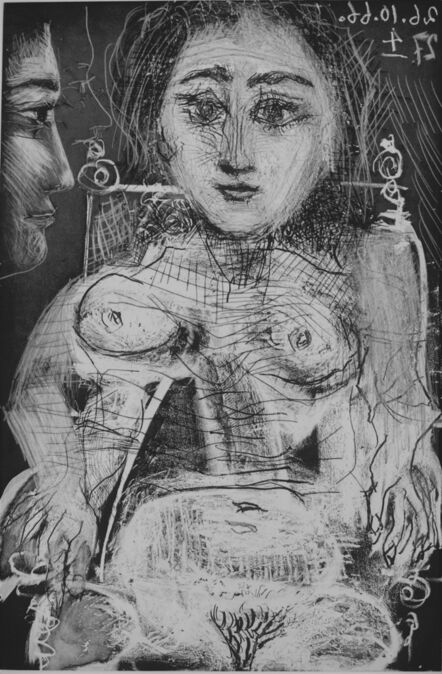 Pablo Picasso, ‘Portrait of Jacqueline in the Armchair | Portrait de Jacqueline au Fauteuil’, 1966