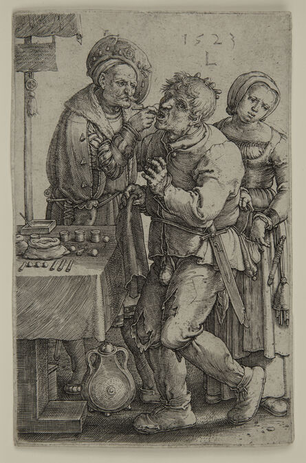 Lucas van Leyden, ‘The Dentist.’, 1523