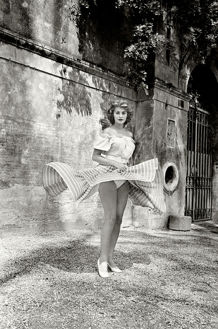 Ormond Gigli, ‘Sophia, 1955 Rome (Twirling)’, 1955