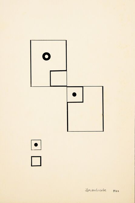 Almandrade, ‘No Title Visual Poem’, 1977