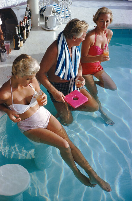 Slim Aarons, ‘Racquet Club Pool’, 1961
