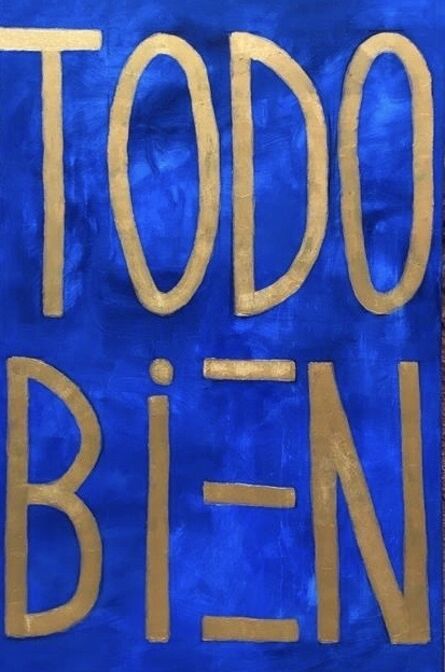Jorge Zeno, ‘Todobien - Azul + Oro ’, 2020