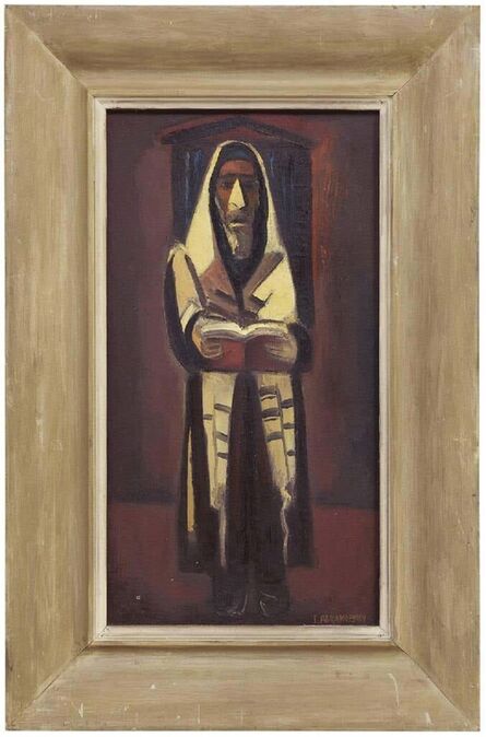 Israel Abramofsky, ‘Rabbi in Prayer’, 20th Century