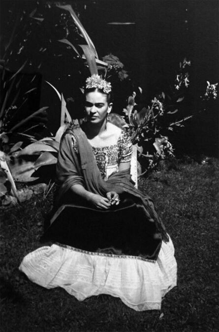 Leo Matiz, ‘Frida Kahlo en xochimilco, México’, 1941