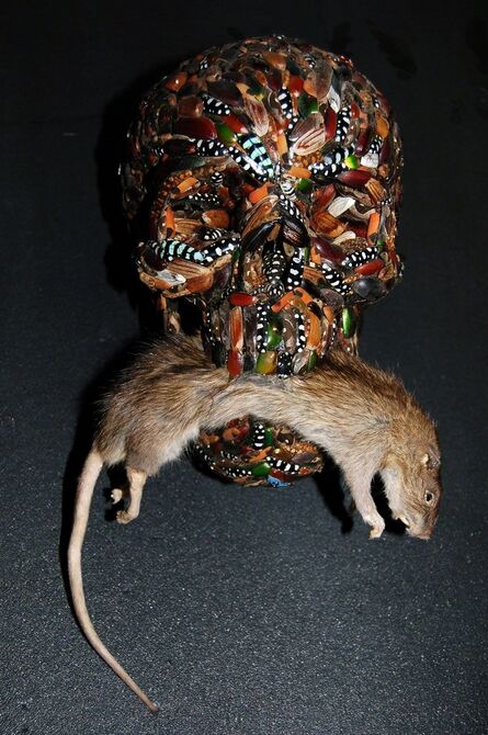 Jan Fabre, ‘Memento Mori (With Rat)’, 2006