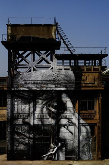 JR, ‘The Wrinkles of the City, Action in Shanghai, Rony Zhuang, Chine’, 2010