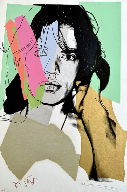Andy Warhol, ‘Andy Warhol- Mick Jagger (F&S II 140) ’, 1975