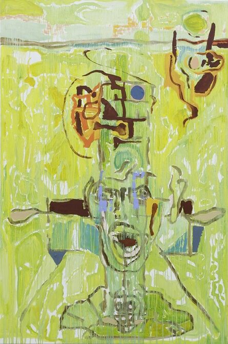 Harold Klunder, ‘Green Abstraction, 2014 (Abstracción Verde, 2014)’, begun 2012-finished 2014