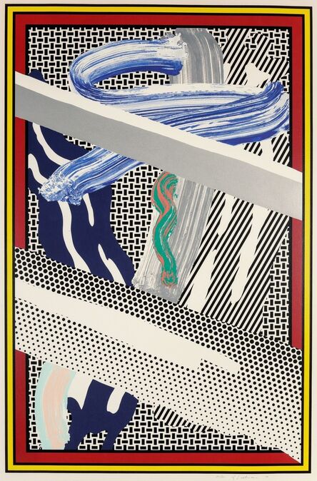 Roy Lichtenstein, ‘Reflections on Expressionist Paintings, from The Carnegie Hall 100th Anniversary Portfolio’, 1991
