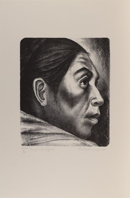Elizabeth Catlett, ‘Mujer Indigena (Indigenous Woman)’, 1958-printed 2003