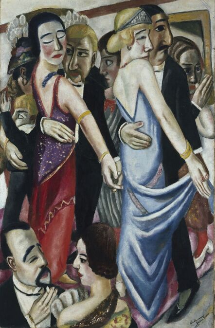Max Beckmann, ‘Dance Club in Baden-Baden’, 1923