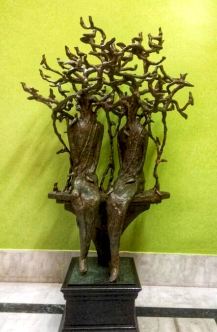 Tushar Kanti Das Roy, ‘The green Tree, Bronze’, 2024
