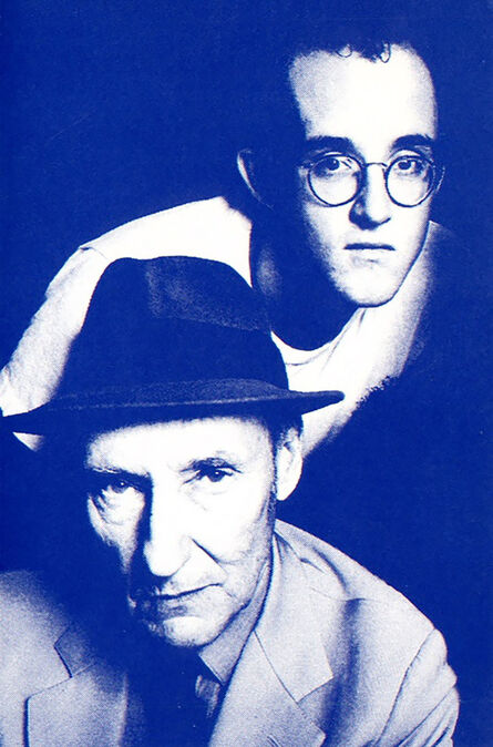 Keith Haring, ‘Keith Haring and William S. Burroughs 'Apocalypse' announcement ’, 1990