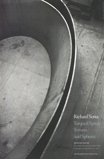 Richard Serra, ‘Torqued Spiral, Toruses, and Spheres’, 2001
