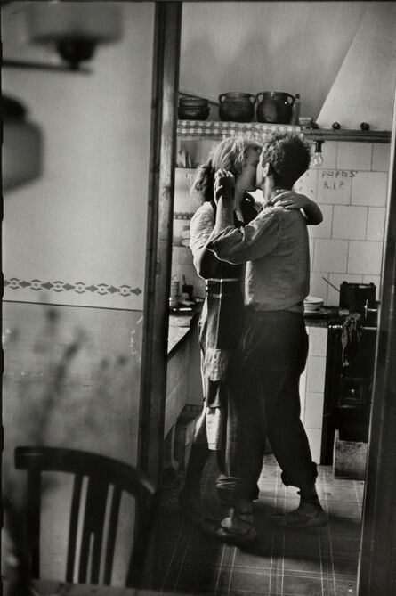 Elliott Erwitt, ‘Valencia, Spain (Robert and Mary Frank Dancing)’, 1952-printed later