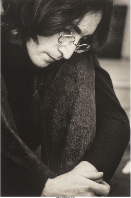 Ethan Russell, ‘John Lennon Listening to the White Album’, 1968