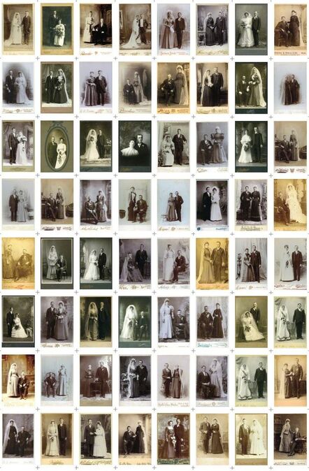 Unknown American, ‘Collection of 100 Unique Vintage Gelatin Silver and Albumen Cabinet Cards’, 1875-1895