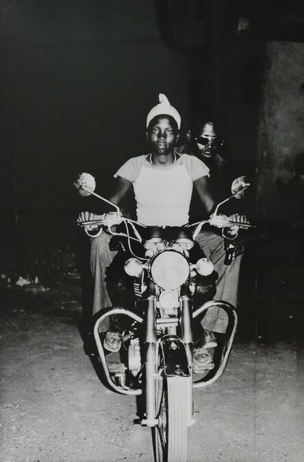 Malick Sidibé, ‘On the Suzuki’, 1975