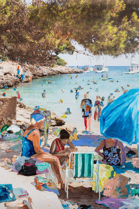 Madeleine Gross, ‘Sun Bathers in Cala d'Or II	 ’, 2023