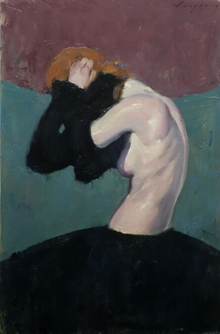 Malcolm T. Liepke, ‘Curves and Circles’, 2019