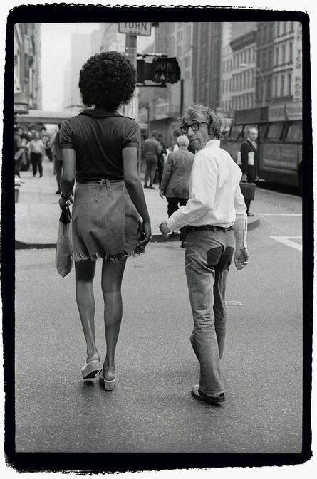 Bruce Laurance, ‘Woody Allen and Tamara, 57th Street Bridge, New York’, 1971