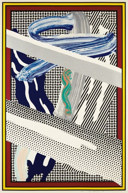 Roy Lichtenstein, ‘Imperfect 44 3/4" x 103"’, 1988