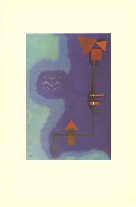 Wassily Kandinsky, ‘Tirant Sur Le Violet’, 1990